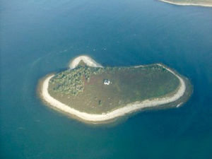 Insel mit Haus